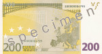 Bankovka 200 Euro (rub)